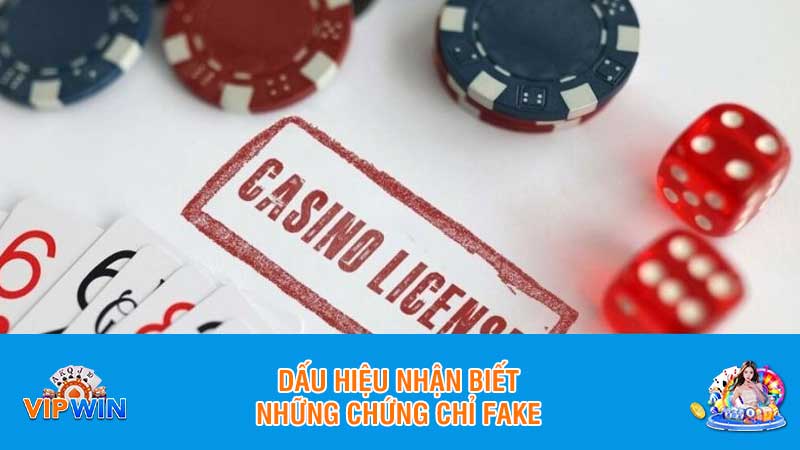 Dấu hiệu nhận biết những chứng chỉ fake
